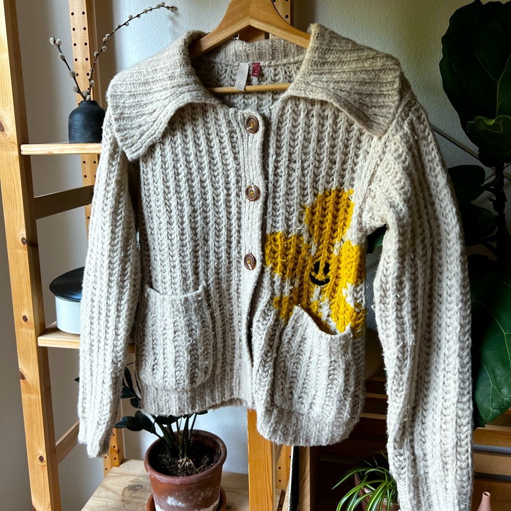 Anthropologie | Pilcro Chunky Knit Sweater